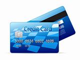 Blue credit card