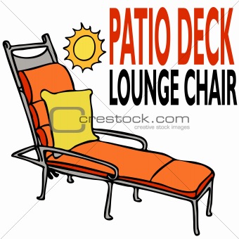 Patio Deck Lounge Chair
