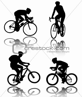 bicyclists