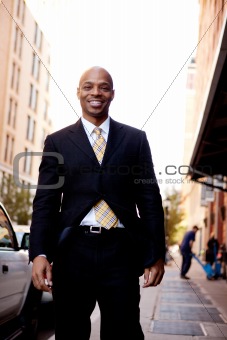 Business Man Street Portrait
