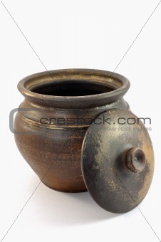 Clay pot open