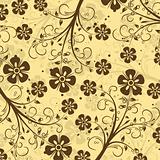 Decorative floral pattern; vector