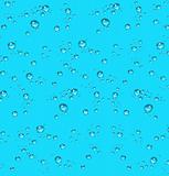 Water Drops background with big and small drops