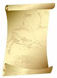 old scroll - parchment - in grunge style