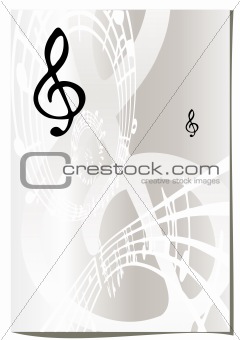 Music abstract background