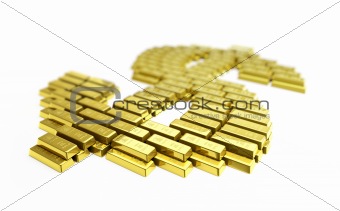 gold symbol dollar