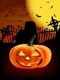 Spooky Halloween composition.