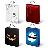 Halloween shopping bags 