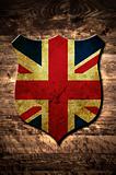 Metal United Kingdom shield
