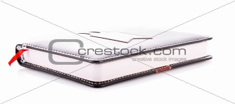 Notebook isolated on white
