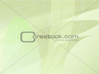 Abstract green background with plants