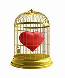 heart in a golden cage