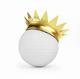 golf gold crown 