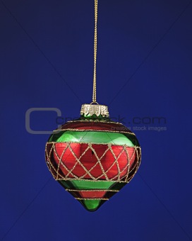 Christmas Tree Ornament Red and Green