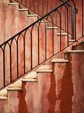 red stair