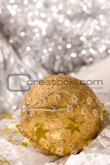 golden Christmas decoration