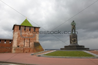 Chkalov monument