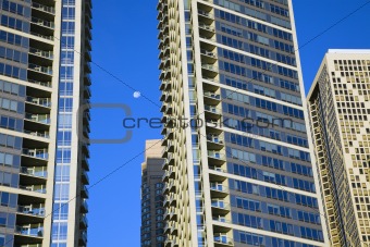 New apartment buildings in Chicago