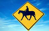 Horseback Riding sign