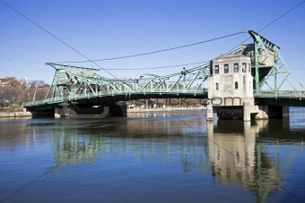 Historic bridge in Joliet