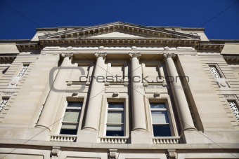 Facade of State Capitol in Frankfort