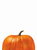 Pumpkin Isolated on White