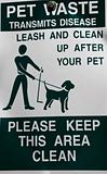 Clean up after your pet