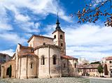 an ancient church in Segovia,