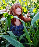girl in corn field