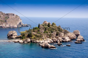 Isola Bella, beautiful island, Taormina, Sicily