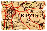 Leipzig old map