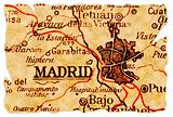 Madrid old map