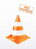 Vector traffic cone