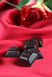 Chocolate and rose