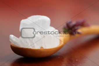 Sugar collection - white candies