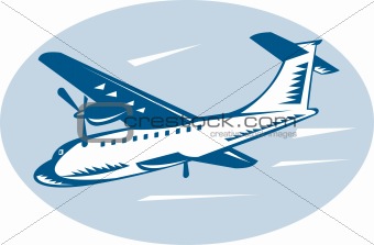 propeller airplane