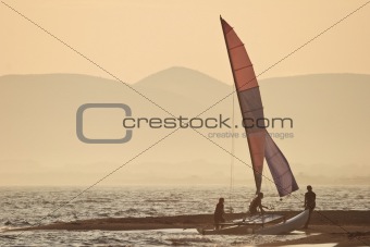 evening sail