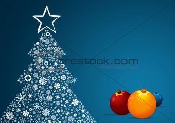 Christmas card background