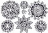 lace pattern, vector