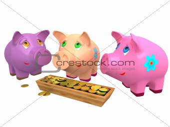 pig a coin box