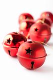 Red Christmas baubles