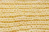 Close-up of knitted wool texture