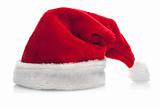Traditional red santa claus hat