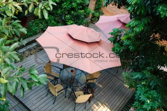 Summer patio