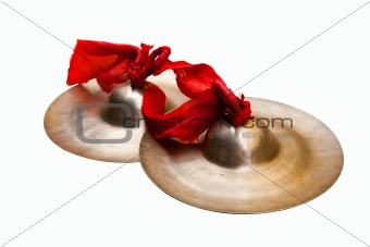 Chinese tradition percussion instrument - China small cymbals