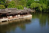 Chinese old style elegant buildings