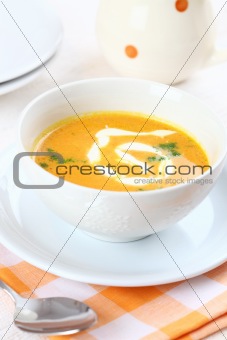 Carrot soup 