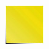 Yellow sticky note 
