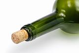bottle with  cork