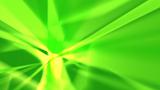 Green rays - abstract background